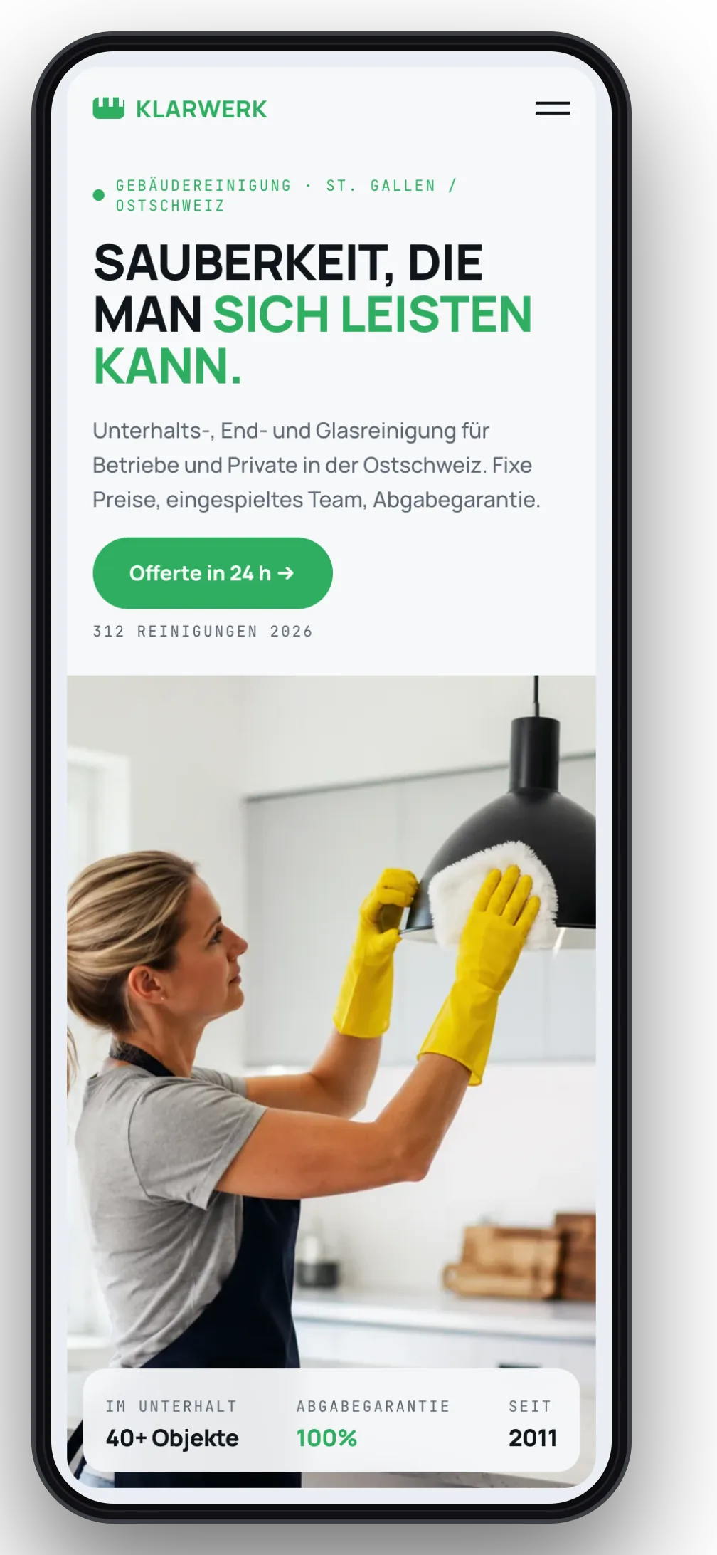 Lokalspot-Projekt auf dem iPhone, live gebaut