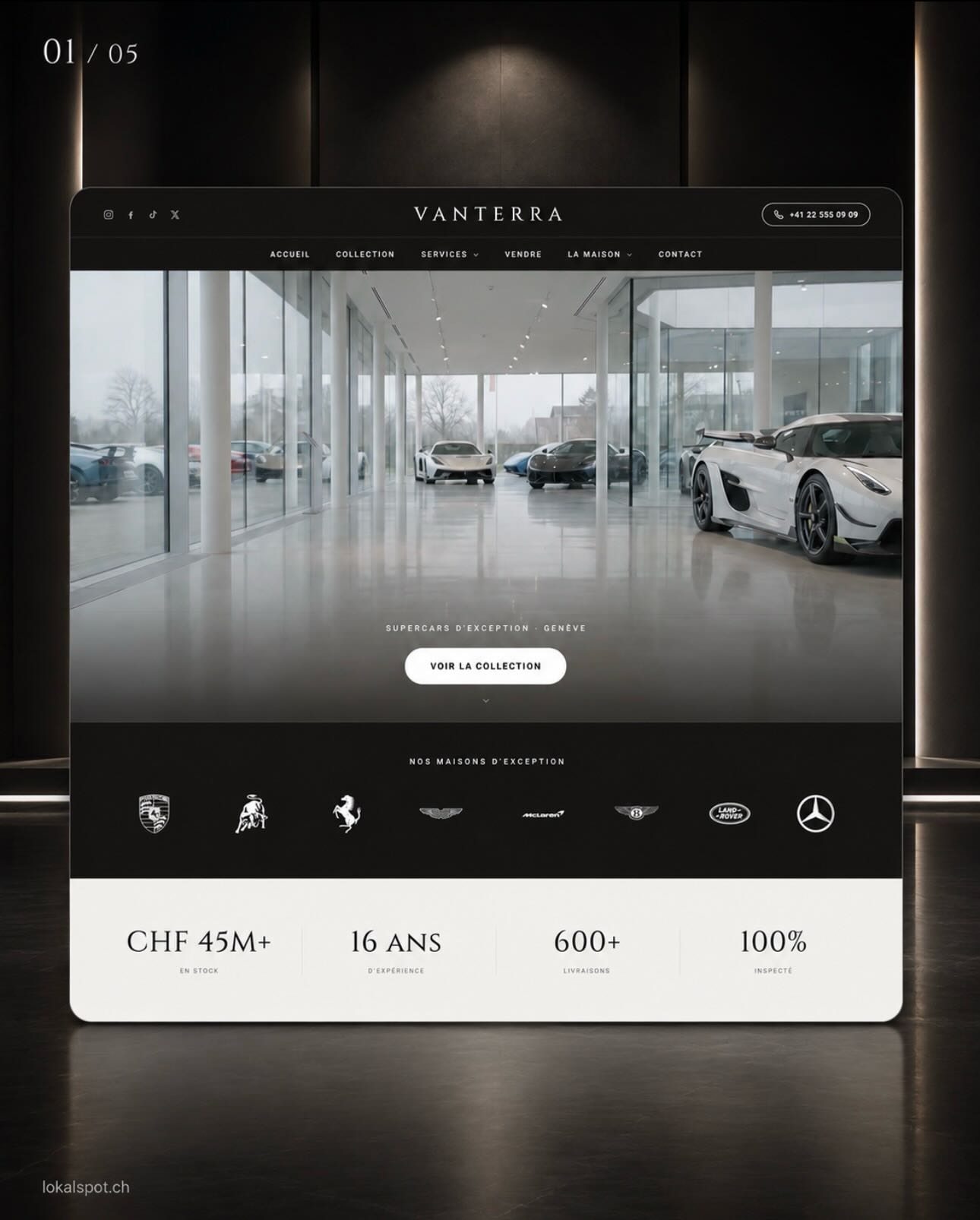 Instagram-Post von Lokalspot: VANTERRA-Showcase
